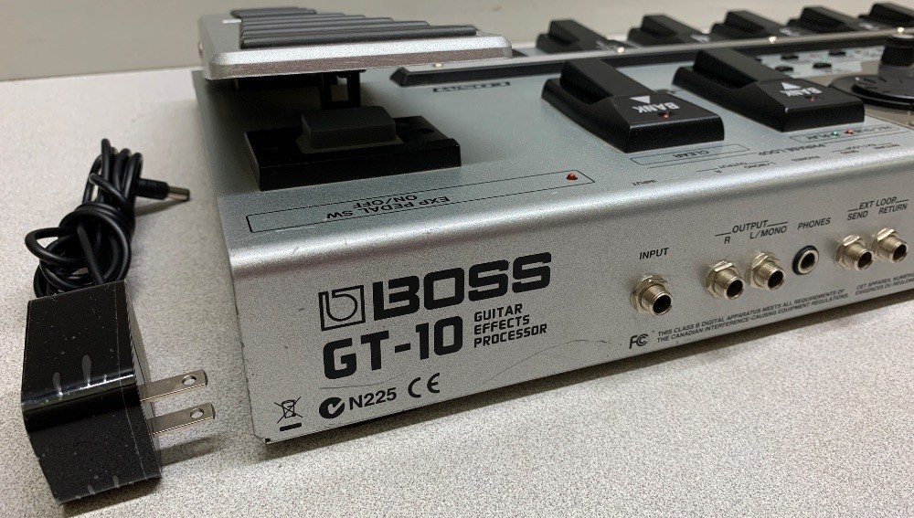Vintage BOSS GT-10 Multi-Effects Processor Pedal w/Power adapter