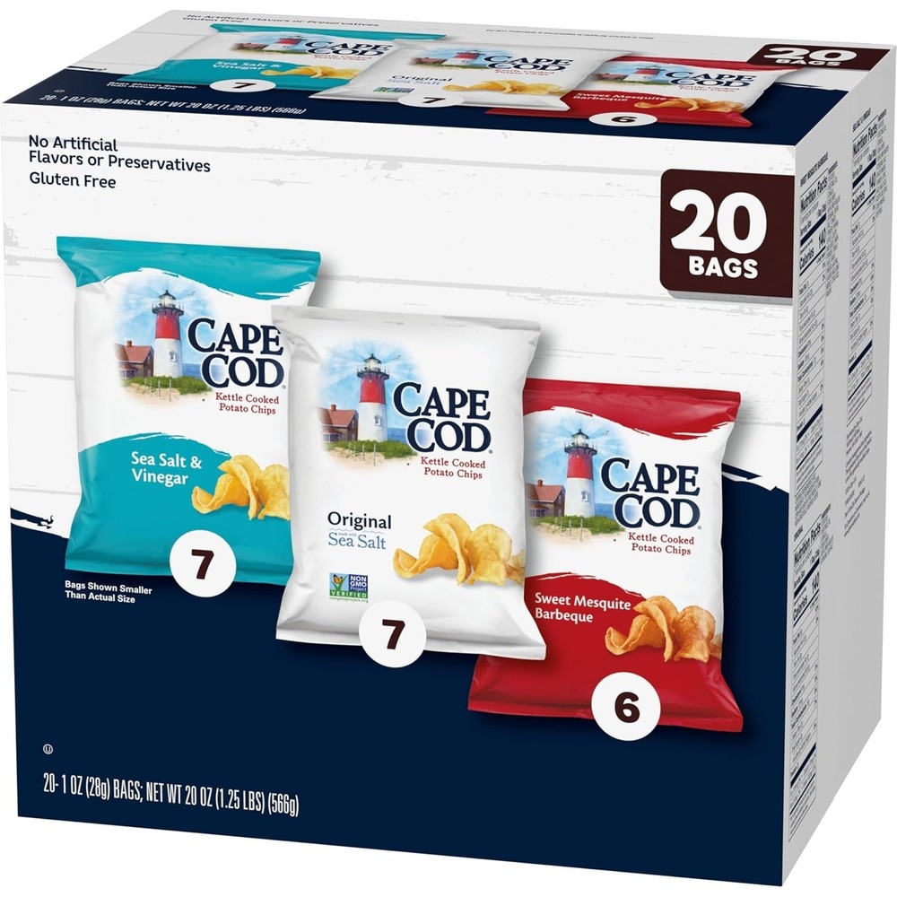 Variety Pack Chips, 20 Count 1 Oz