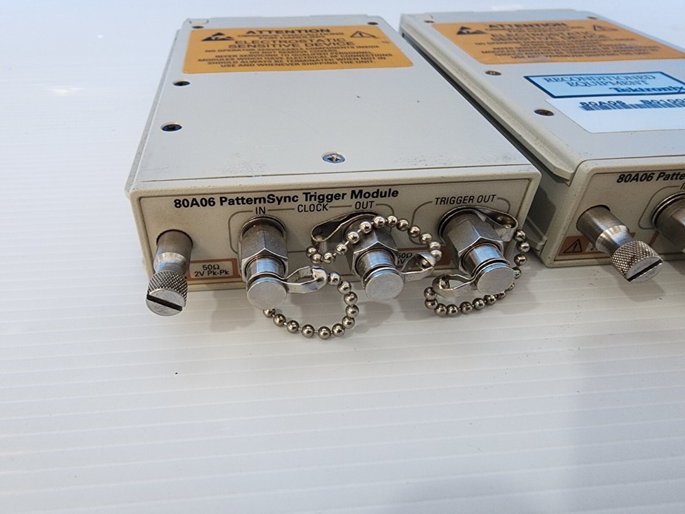 Tektronix 80A06 PatternSync Trigger Module Lot of 2