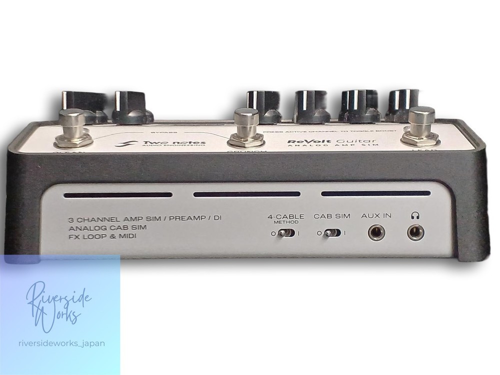 TWO NOTES Revolt Guitar Analog Amp Simulator Effects Pedal JP