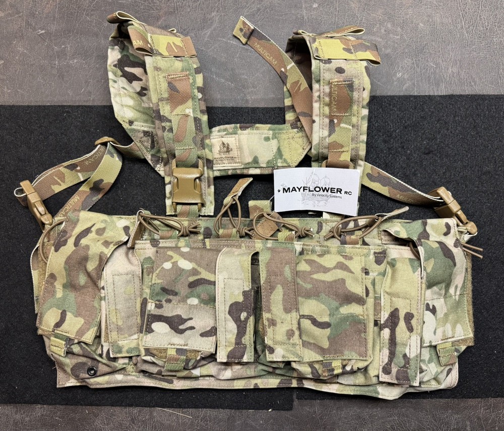 Velocity Systems Mayflower chest rig Multicam