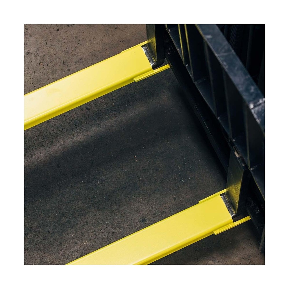 Titan Attachments Pallet Forklift Extensions, 72" Long x 5.5" Inside Width, H...
