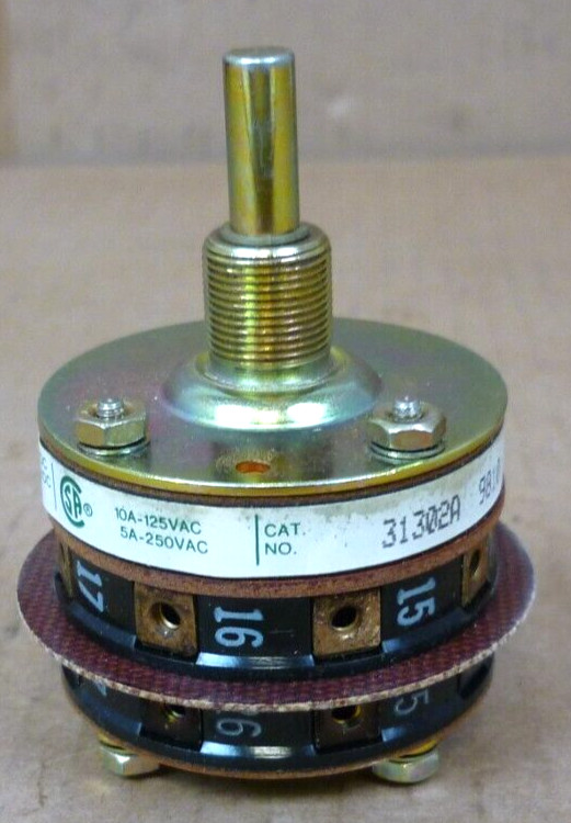 Electroswitch Rotary Switch 31302A, Series 31