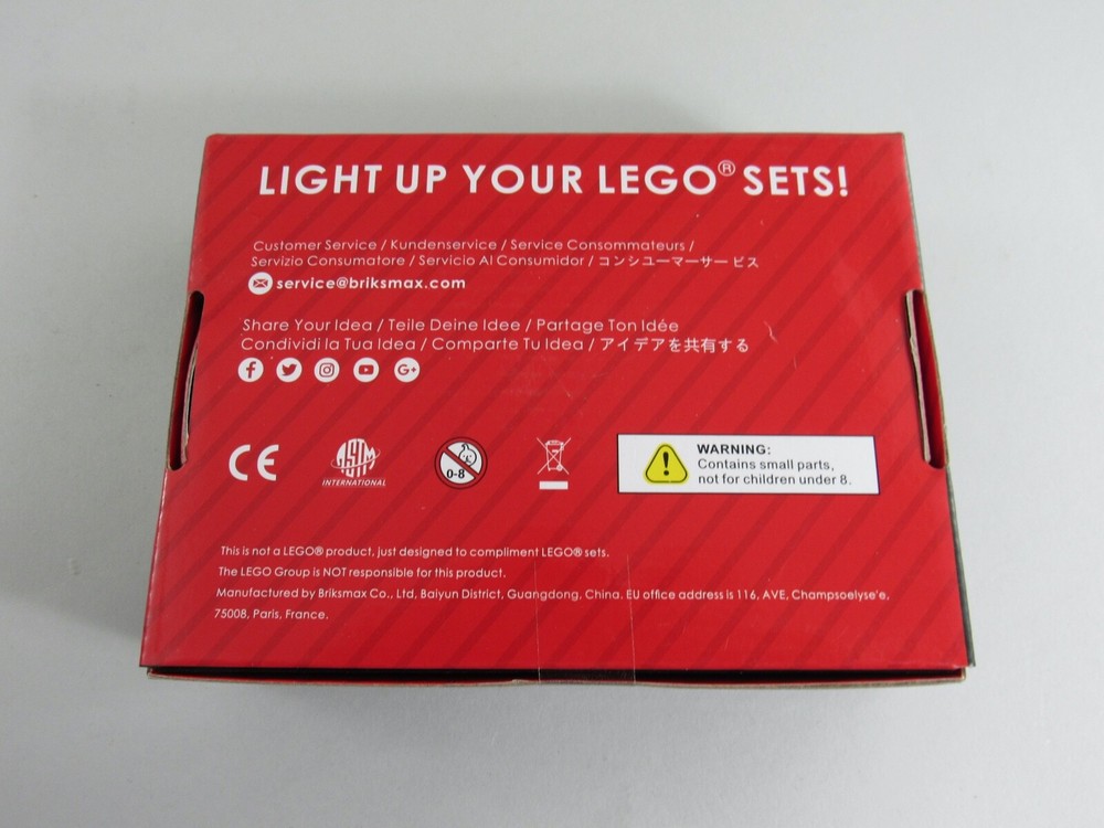 Briksmax LED Lighting Kit For Lego 21044 Architecture Paris
