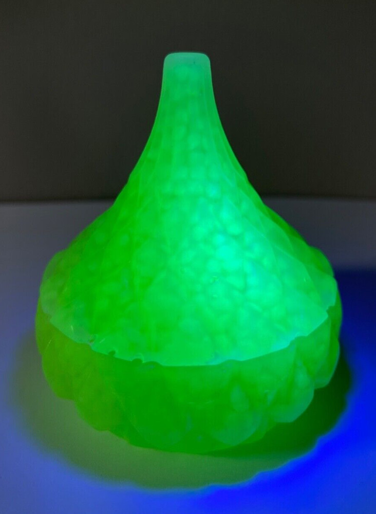 IT GLOWS UV REACTIVE Luminous Fluorescent container planter ring holder GLOWS!