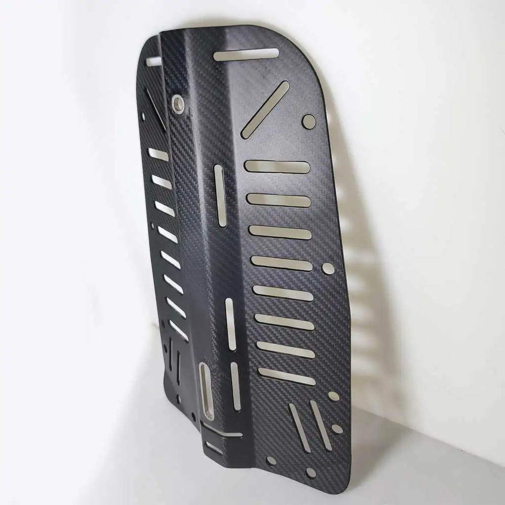 Scuba Diving Carbon Fiber Backplate Lightweight Compacted Technical Cave