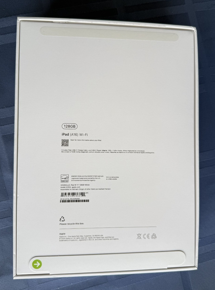 Lot of 4 Empty Apple iPad Boxes