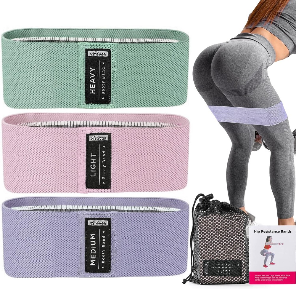 Booty Bands Set, Resistance for Working Out, Exercise Light