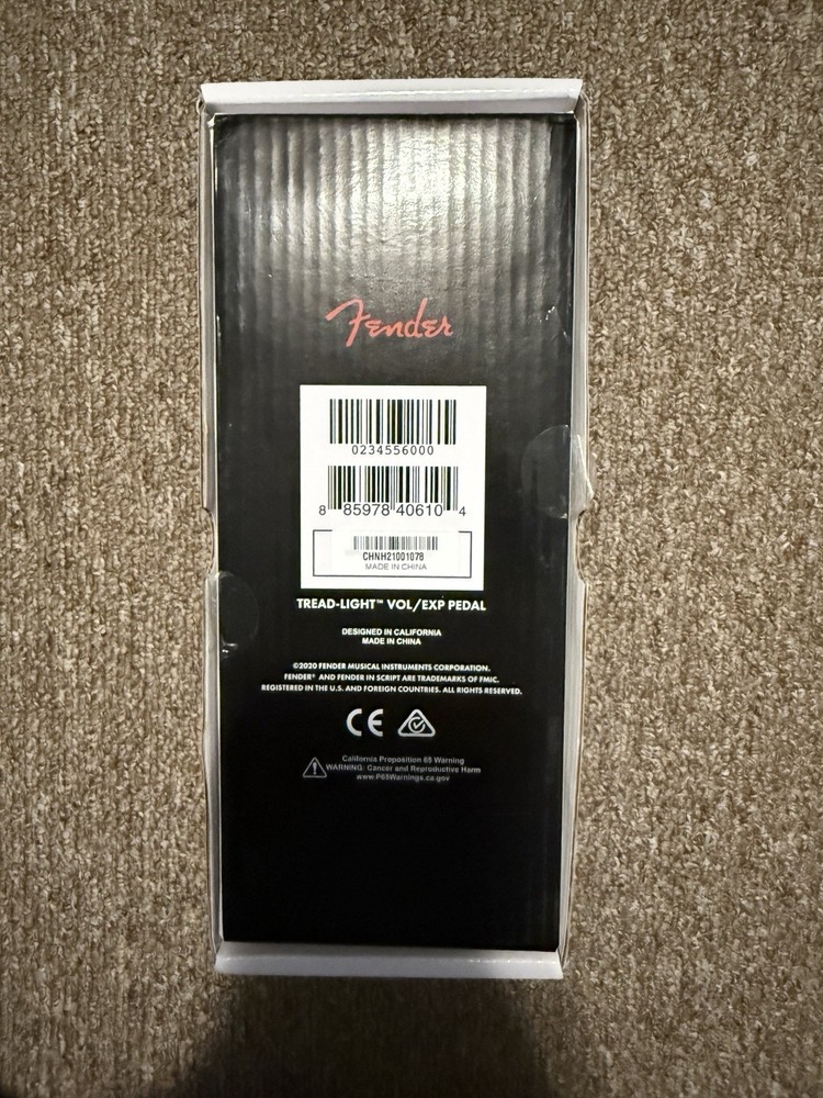 Fender Tread-Light Volume/Expression Pedal