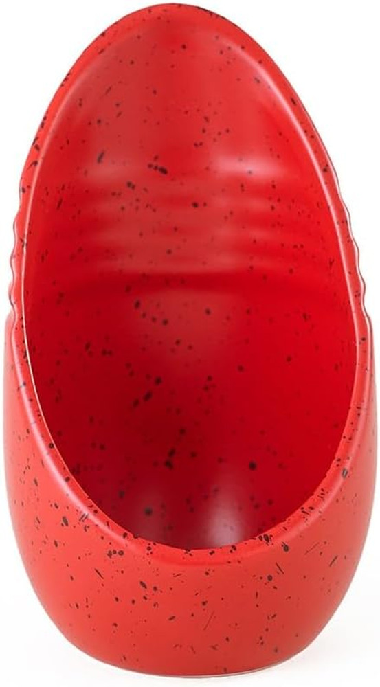 Speckled Upright Spoon Rests - Barn Red