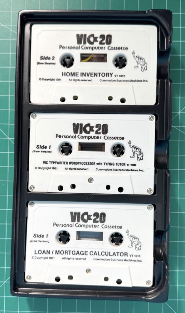 Commodore VIC-20 Cassette 6 Pack Finance Edition