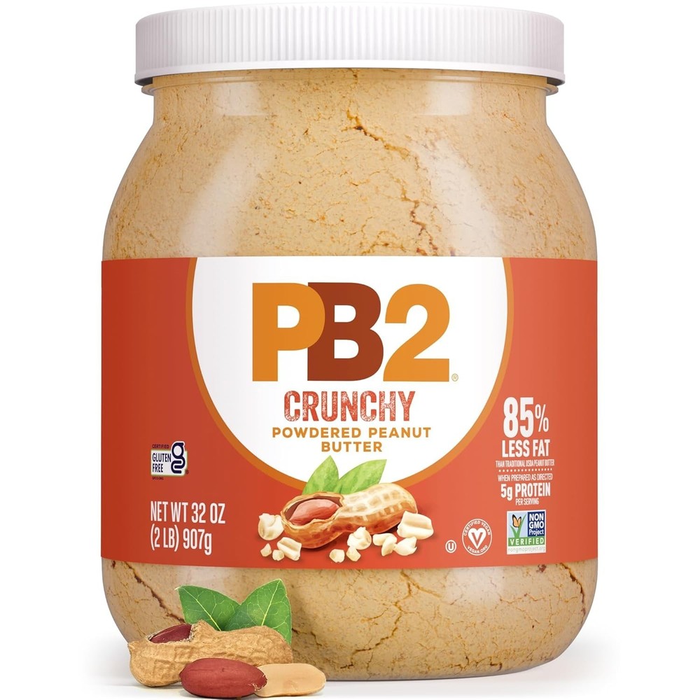 Crunchy Powdered Peanut Butter - 32oz Nutritious & Versatile Baking Essential