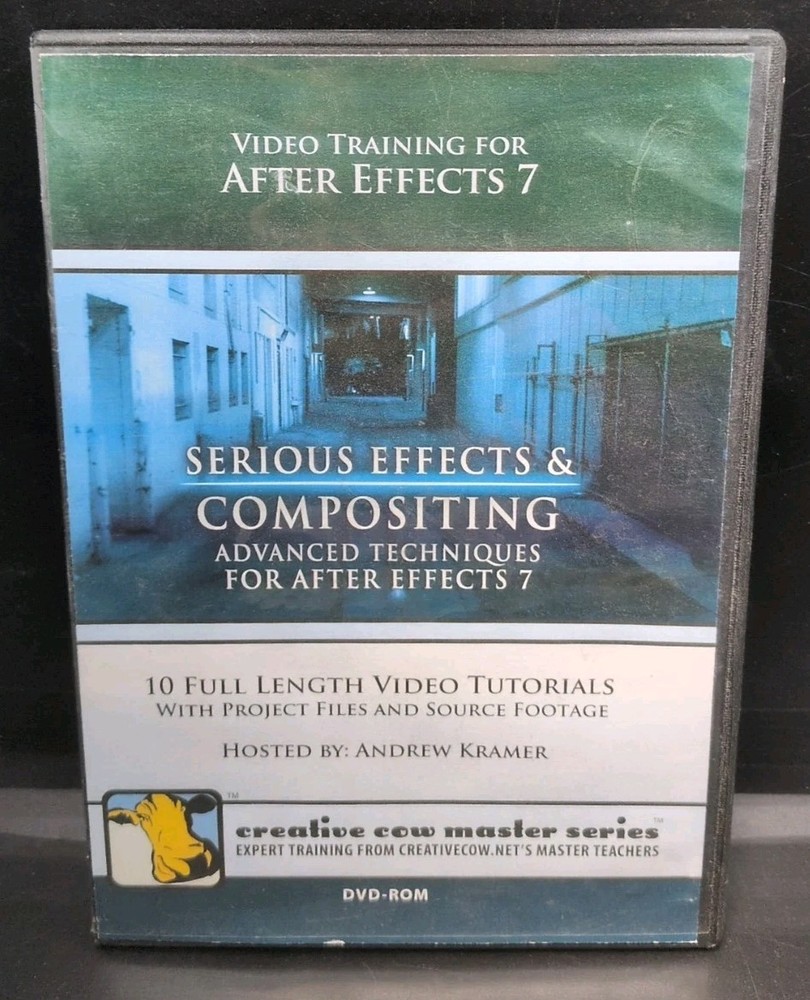 Video Training For After Effects Seven Serious Effects & Compositing DVD ROM