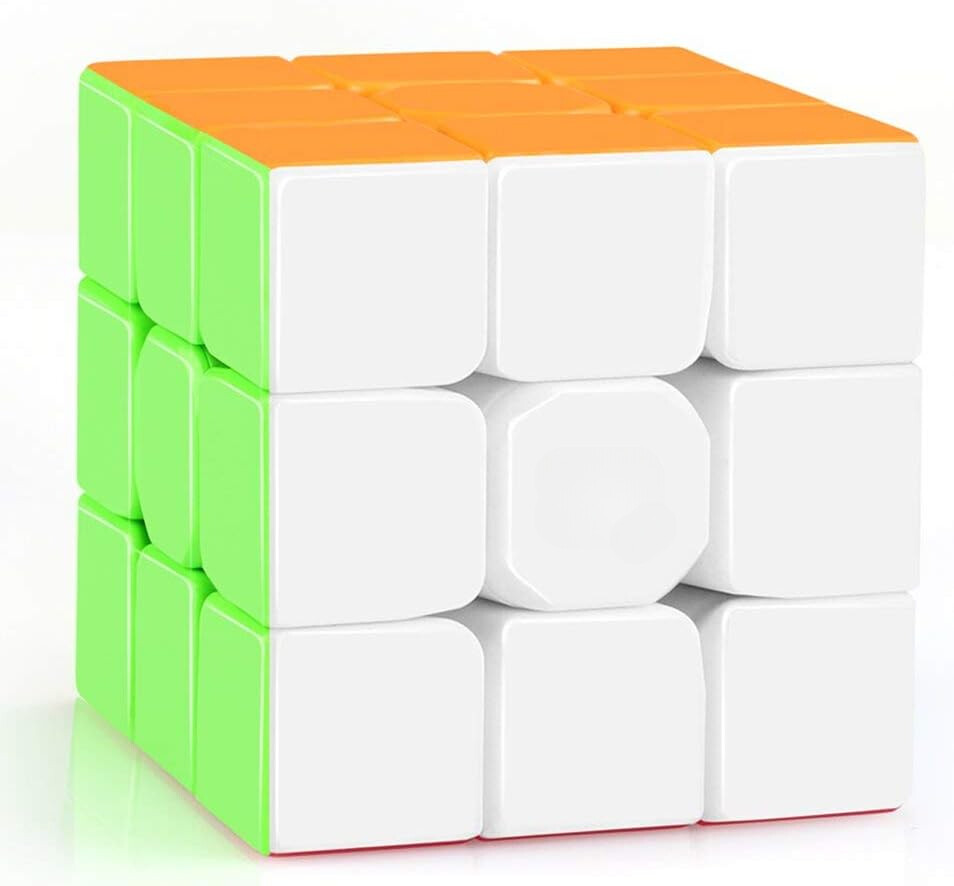 3 Pack Speed Cube Set,Speed Cube 3x3 2x2 Pyramid Magic Cubes Brain Teaser