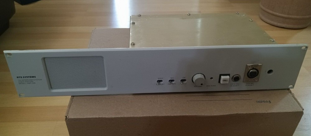 RTS Systems TW Intercom System RMS300  User Station Rack Mount Speaker