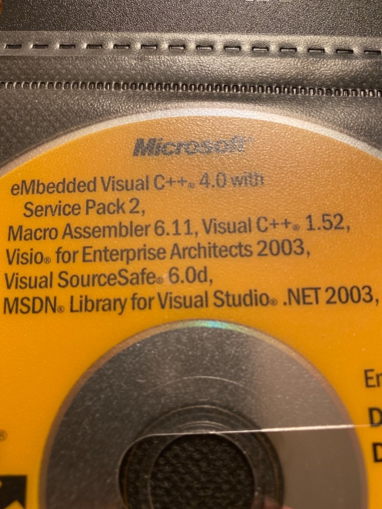 NEW Visual Studio .Net 2003 Enterprise Architect, VS 6.0 VST +More. Read desc