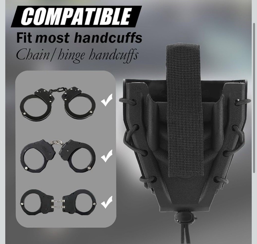 Handcuff Holster, Open Top Handcuff Cas