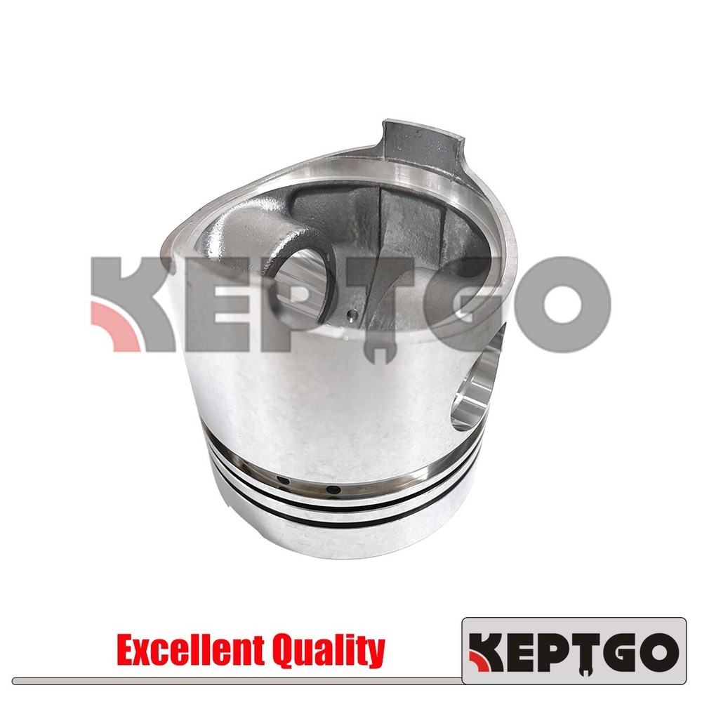 2pcs 2D94-2 Piston Set For Komatsu STD