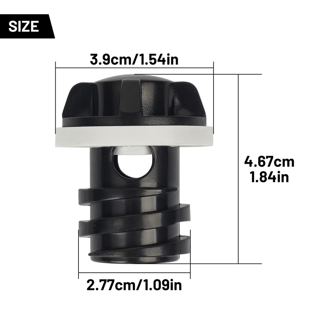 Cooler Drain Plug 2 Pack - Compatible with Yeti RTIC Coolers