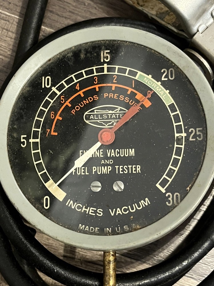 ALLSTATE tune Up Kit w/ Fuel Pump Tester, & Timing Light - Missing Compression.