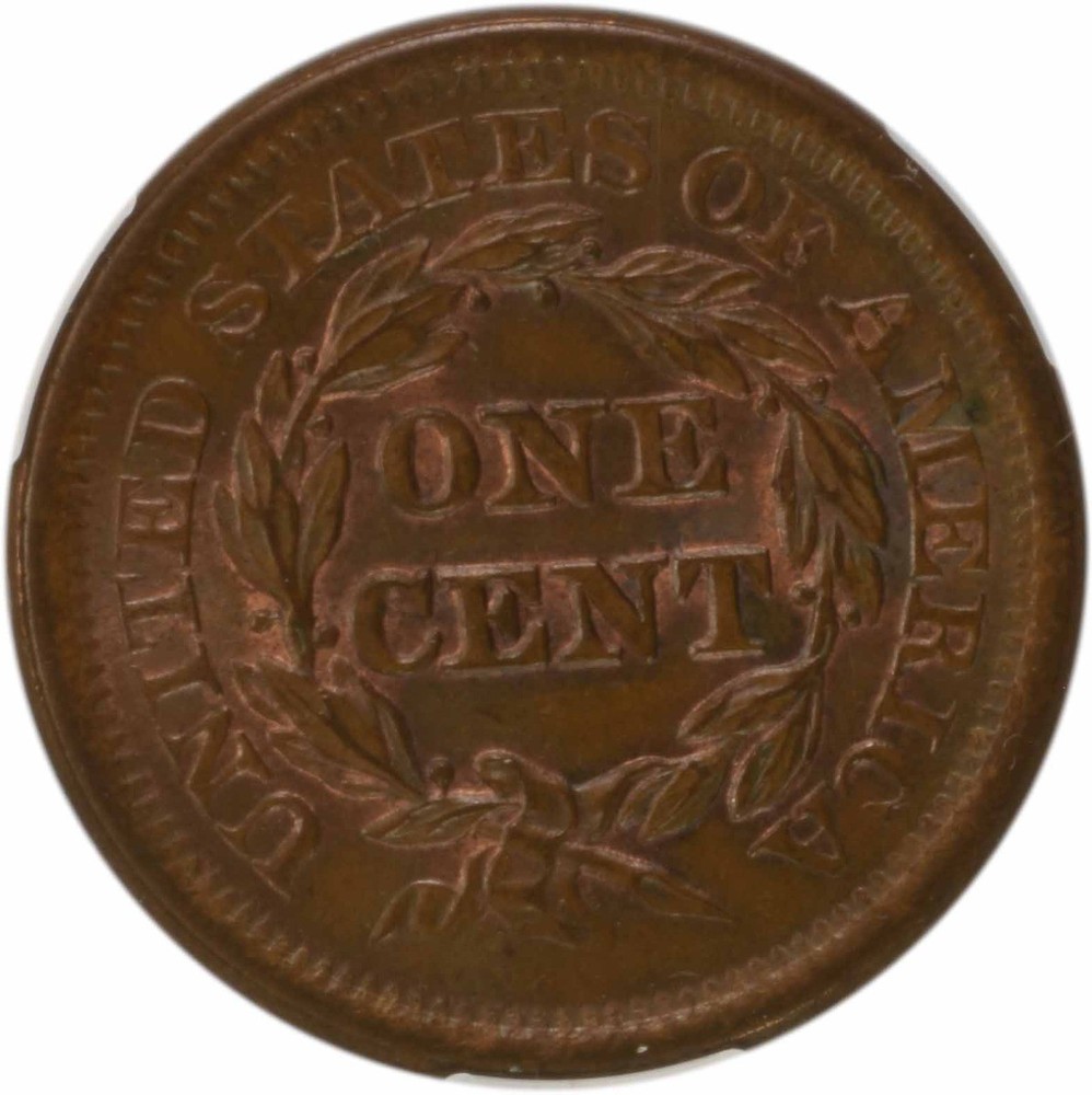 1851 Large Cent MS66BN CACG