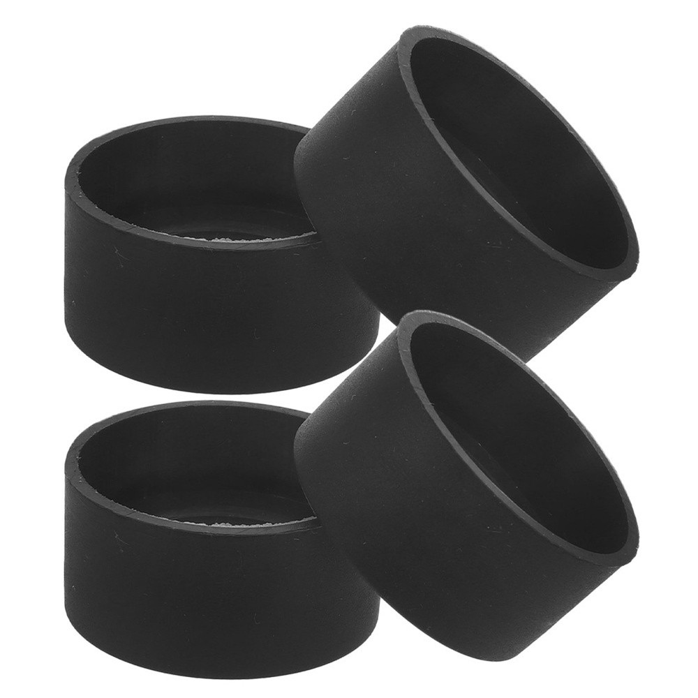 4 Pcs Eyepiece Guard Microscope Cup Protector Replacement Cover for Telescope