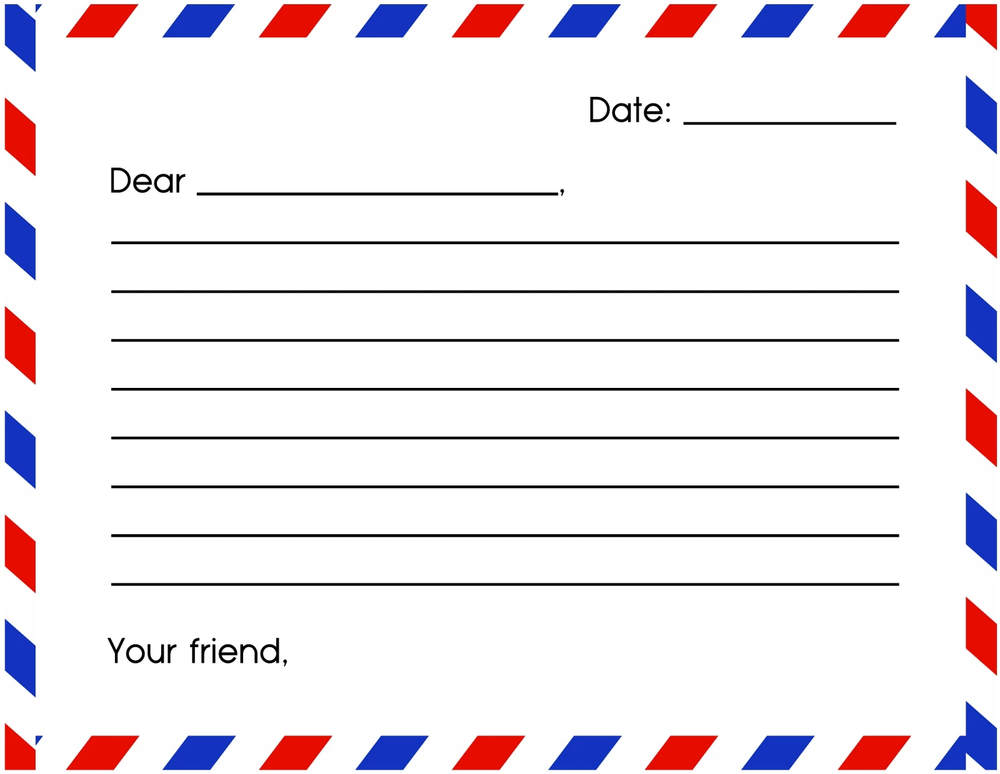 Big Kids Pen Pal Kit