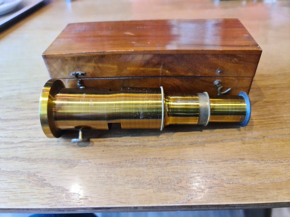 Early 20th Century Students/ Travel Microscope cased