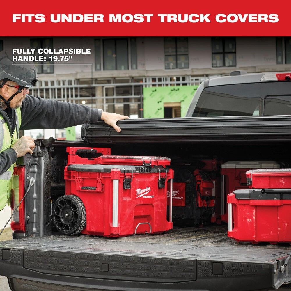 Milwaukee Low-Profile Handle for PACKOUT Rolling Tool Box