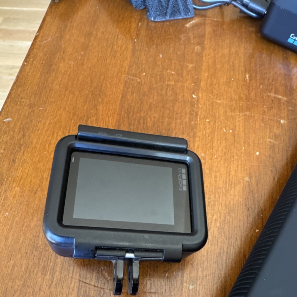 GoPro HERO7 Bundle with Mount, Battery, Charger, Case, Strap, Black