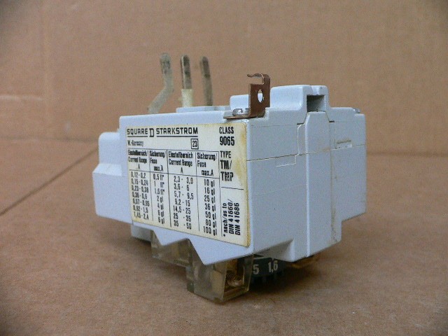 Square D 9065-Tm1.45 Overload Relay