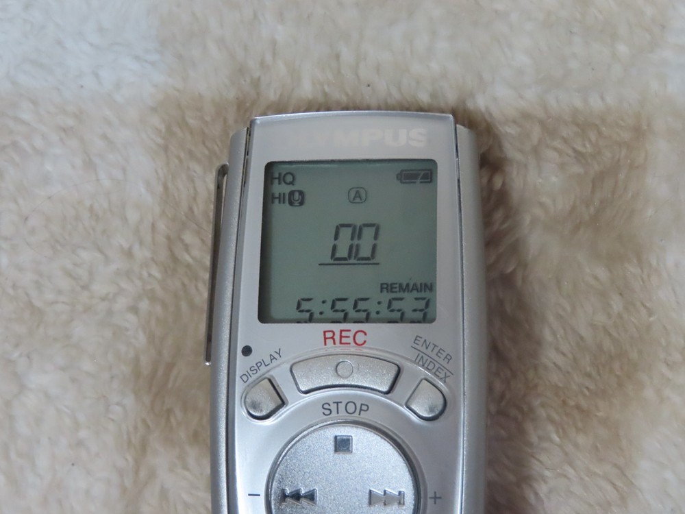 Olympus VN-1000SE Handheld Digital Voice Recorder, TESTED, READ!!!