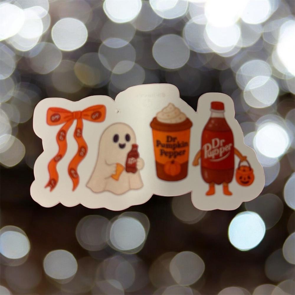 Handmade Dr Pepper Sticker