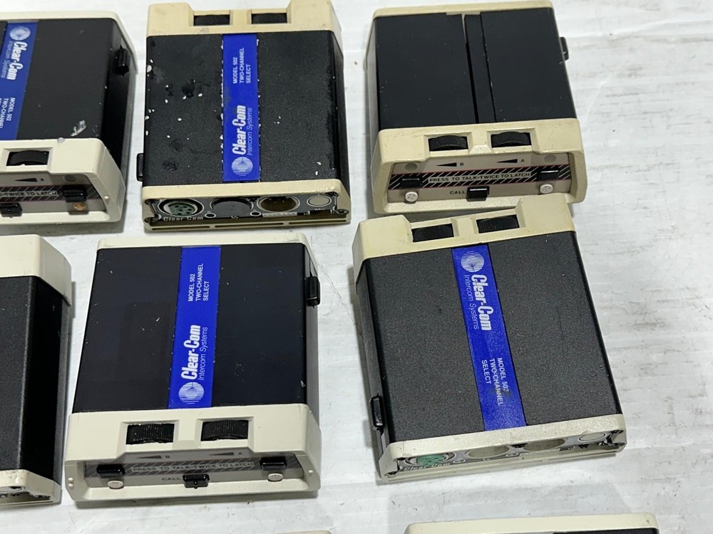 Clear-Com RS-502 Two Channel Intercom Belt Pack (One)THS