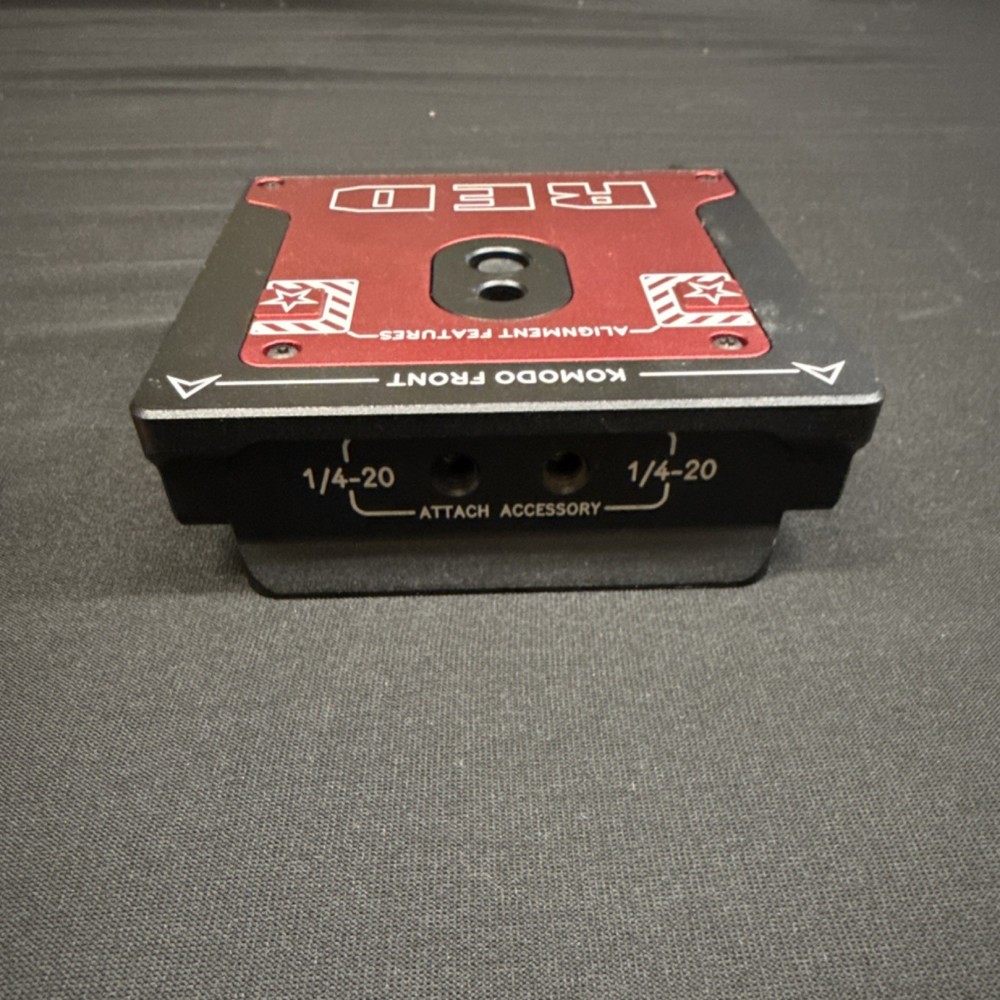 RED Komodo Front Accessory Genlock Timecode GPI CTRL 1/4-20 Mount