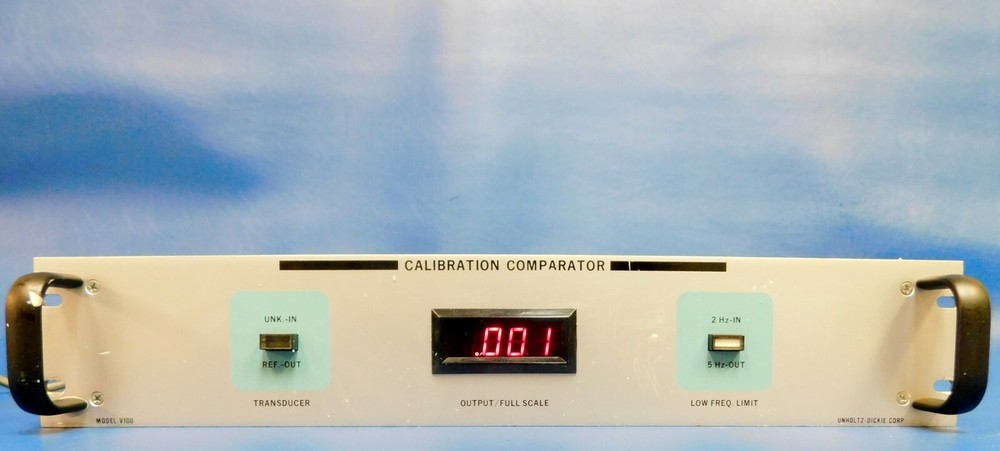 Unholtz Dickie V100 Calibration Comparator Untested