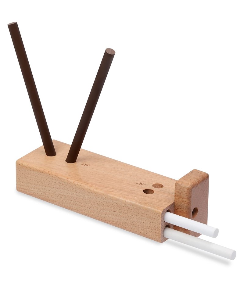 4-Rod Turn Box, Ceramic Sharpener Rod from Kitchen Sharpening Tool, Portable ...