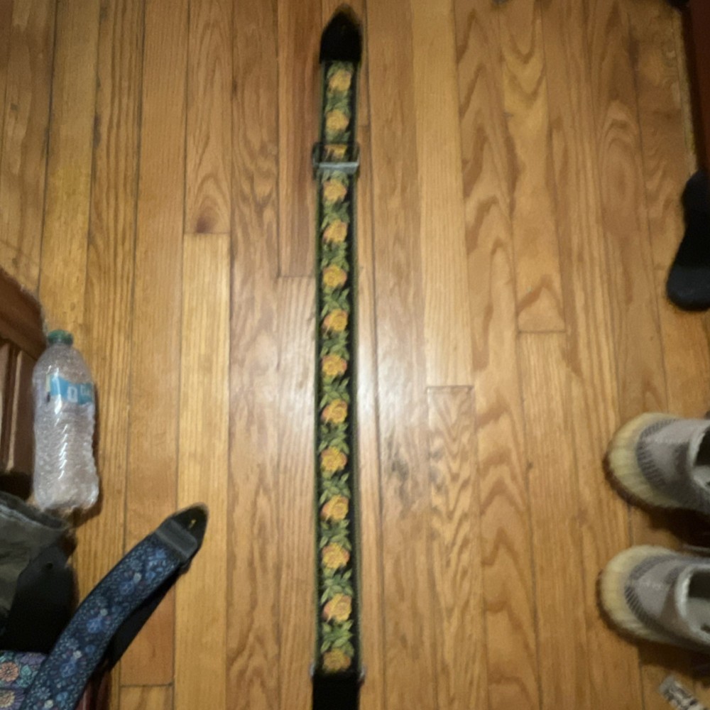 Floral Pattern Multicolor Guitar Strap