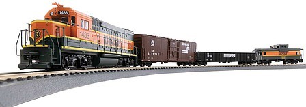 Walthers Trainline 931-1210 HO Flyer Express Train Set BNSF