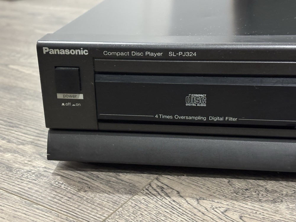 Panasonic SL-PJ324 Compact Disc Player Japan Powers On Doesn’t Read Discs