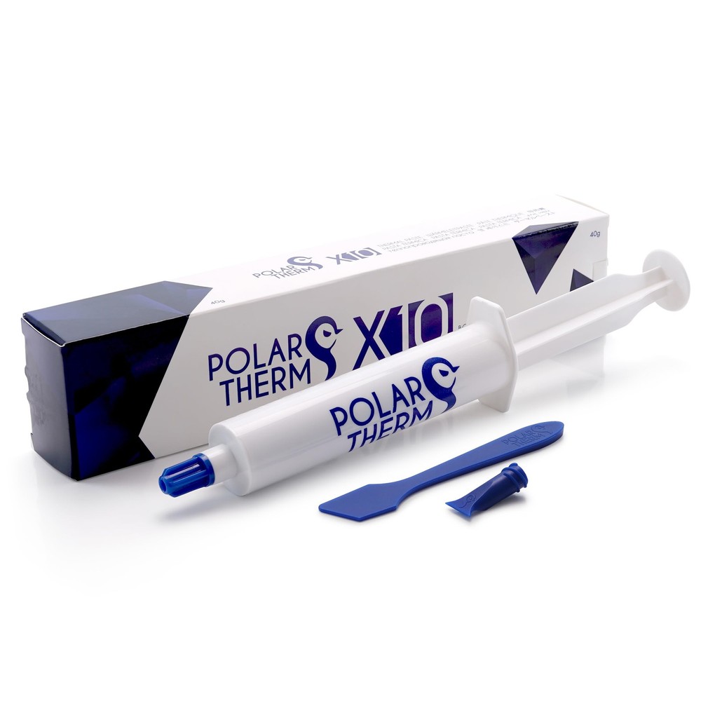 X-10 Thermal Paste for CPU & GPU, 40 Grams, with Application aid, high Therma...