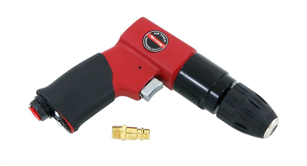 Heavy Duty Keyless 3/8" Drive Reversible Air Drill Compressor