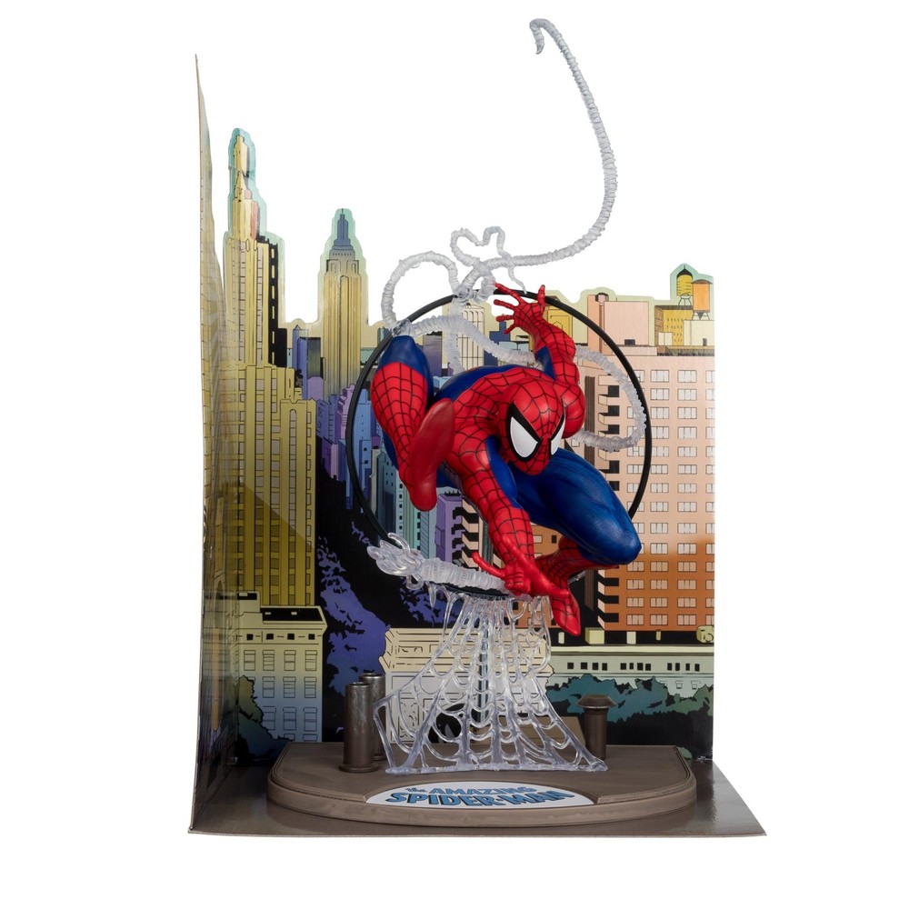 McFarlane Toys - Marvel Spider-Man 1:6th Scale Posed 1:6 scale, Multicolor