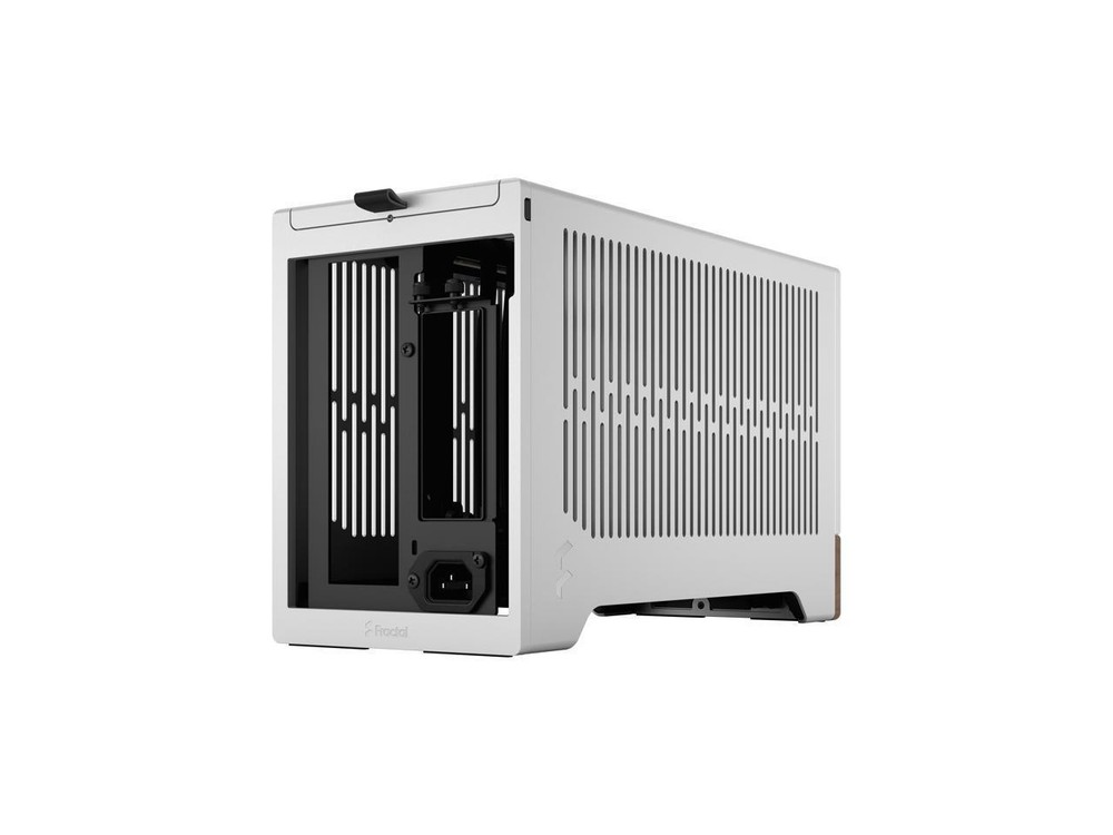 Fractal Design Terra Silver Mini-ITX Small Form Factor PC Case with PCIe 4.0 Ris