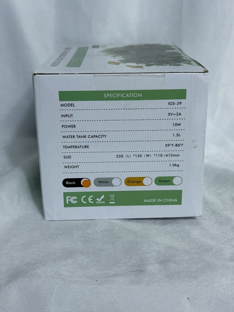 New Indoor LED Hydroponics Growing System. Model: IGS-39