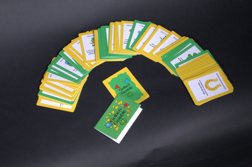 Golden Gamble Card Game