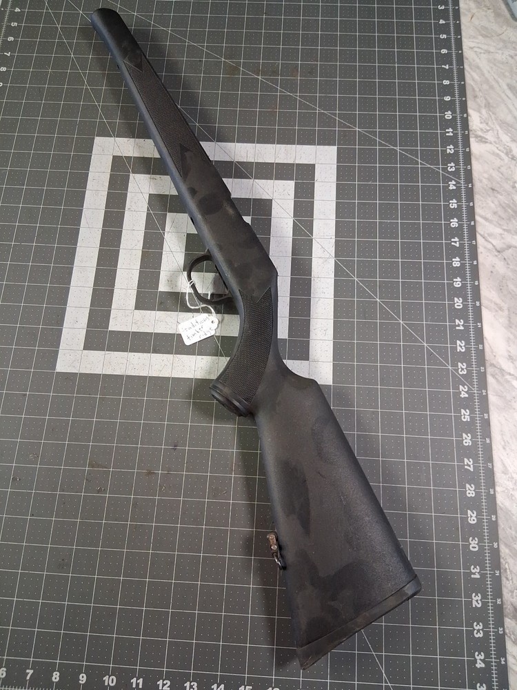 muzzleloader black powder stock black plastic traditions timber ridge