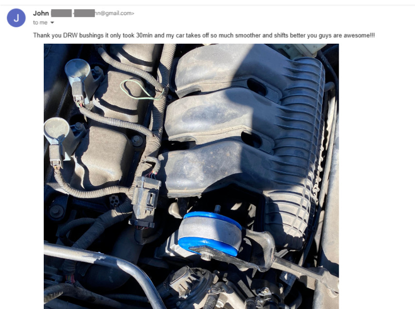 Fits Ford Five Hundred/Freestyle, Mercury Montego Engine Mount Bushing UPGRADED.