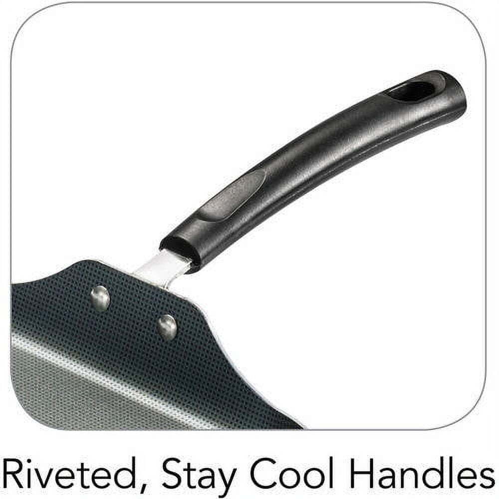 11" Non-Stick Aluminum Square Griddle Lightweight Riveted Handle Kitchen Cooking