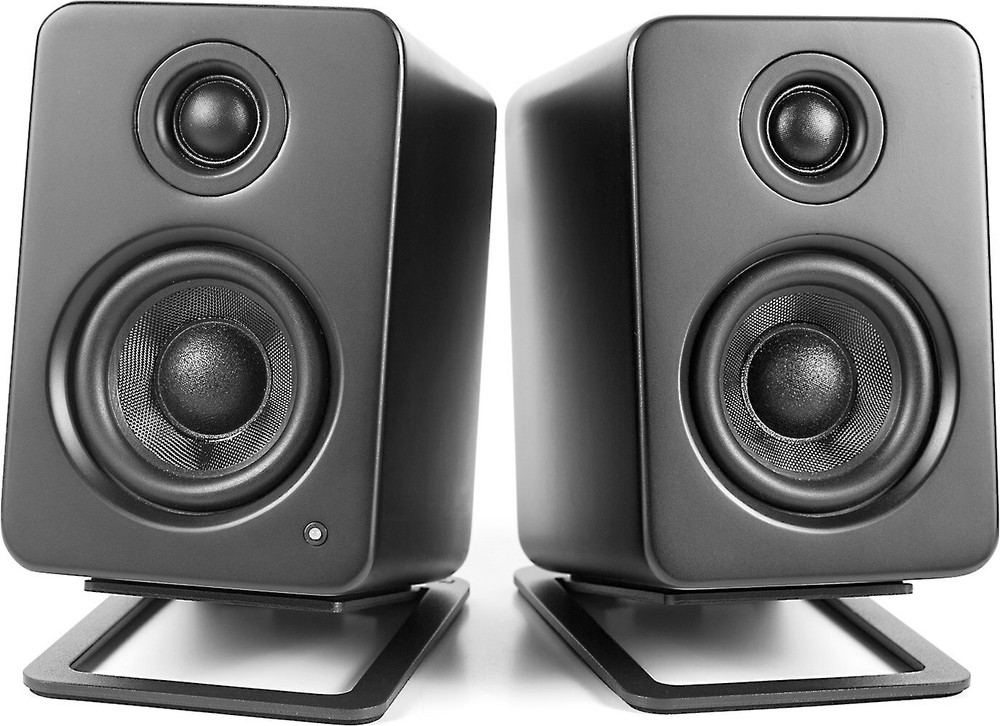 Kanto S2 BK Desktop Speaker Stands (Black)